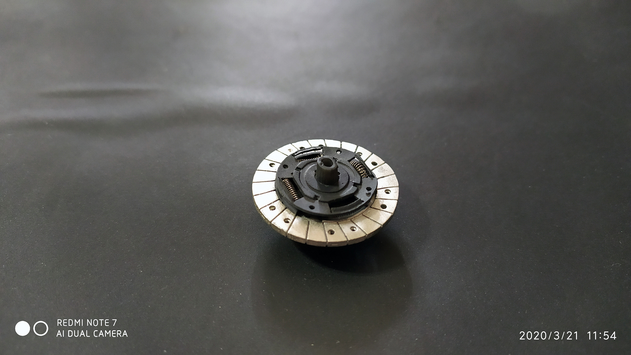 Clutch disc with spring drive_2