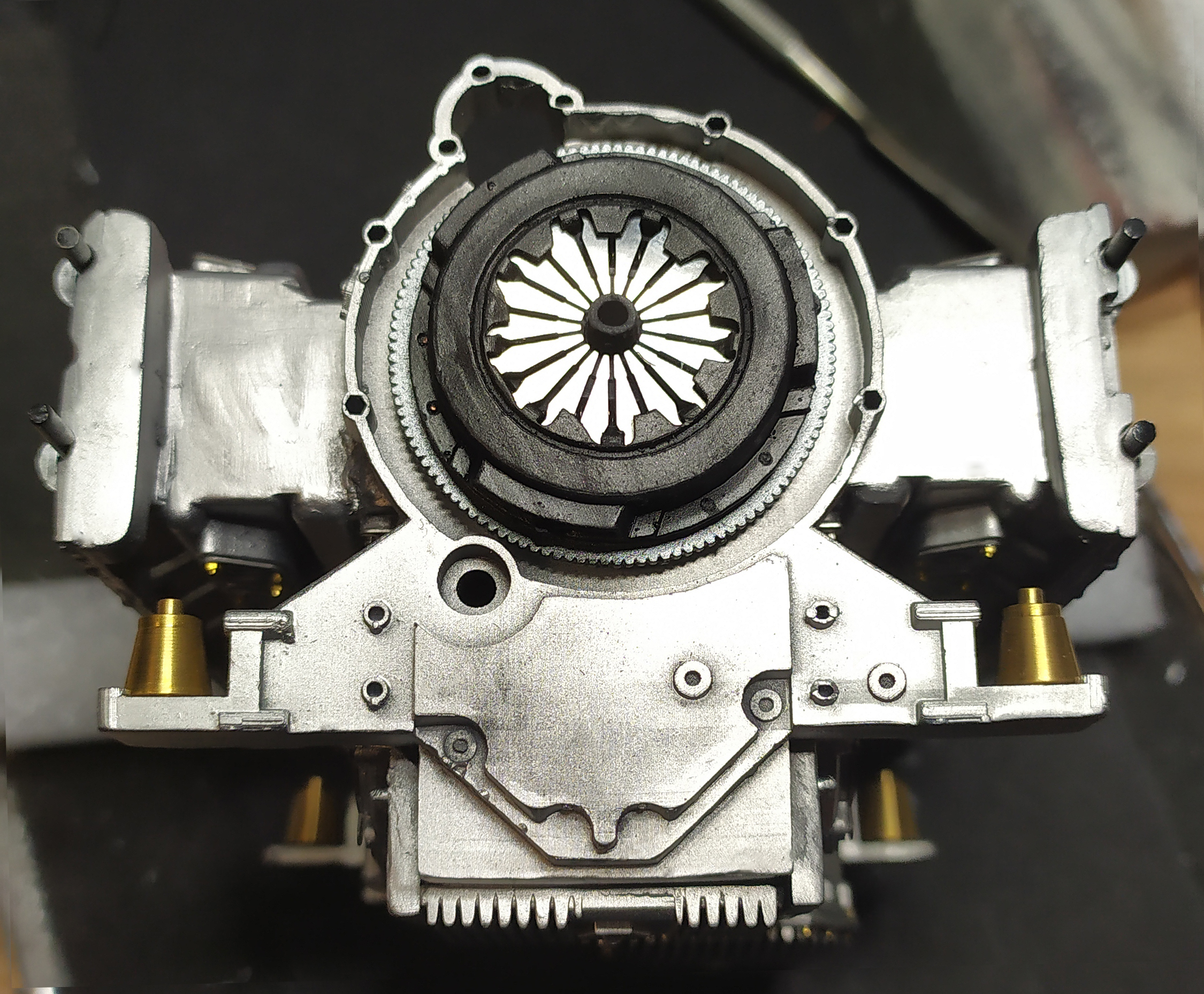 Ferrari Testarossa engine with detail parts  - Transkit